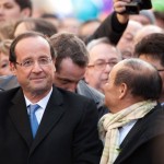 M. François Hollande au défile du Nouvel an chinois, 2012, Paris